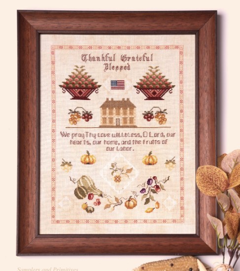 click here to view larger image of Thanksgiving Sampler, The (chart)