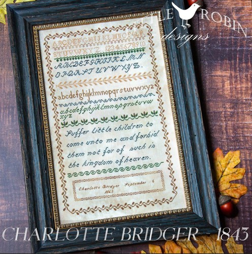 click here to view larger image of Charlotte Bridger 1843 (chart)