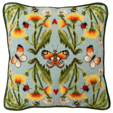 click here to view larger image of Wild & Wonderful Cushion (needlepoint kit)