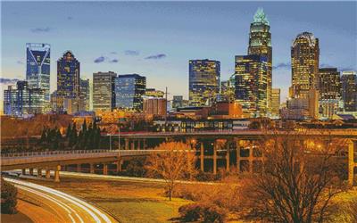 click here to view larger image of Charlotte North Carolina (Large) (chart)