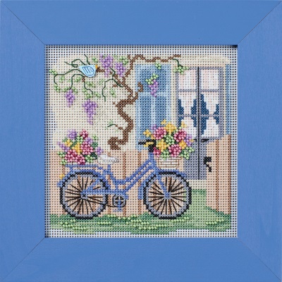 click here to view larger image of Blue Bicycle (2024) (button-bead kit)