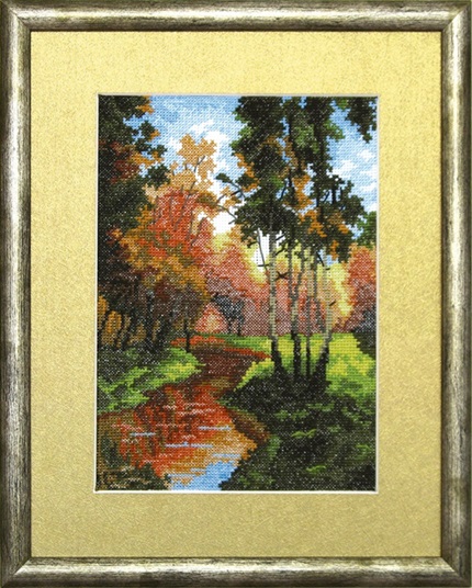 click here to view larger image of Gold Autumn  (counted cross stitch kit)