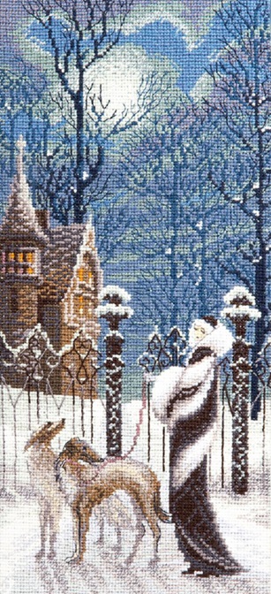 click here to view larger image of Frosty Morning (counted cross stitch kit)