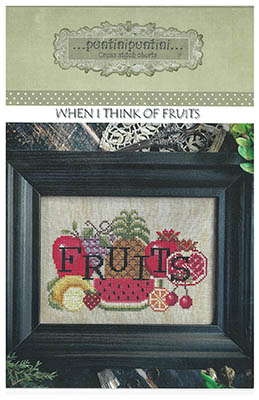 click here to view larger image of When I Think of Fruits (chart)
