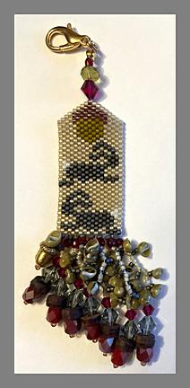 click here to view larger image of Odd Rabbit Out Fob (bead kit)