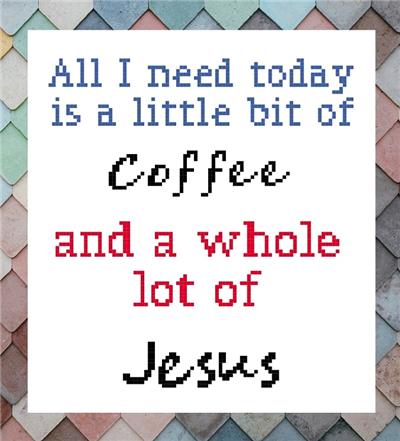 click here to view larger image of Coffee and Jesus (chart)