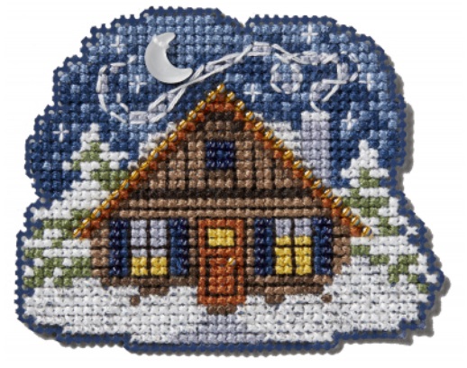 click here to view larger image of Cozy Cabin (2024) (bead kit)