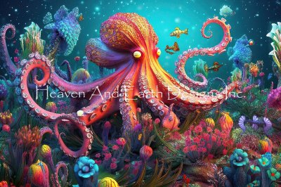 click here to view larger image of Octopus Garden - Jim Zuckerman (chart)