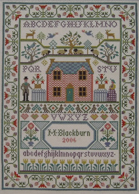 click here to view larger image of Country Cottage Sampler (chart)