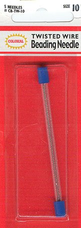 click here to view larger image of Beading Needle (Twisted Wire) - size 10 - Colonial (needles)