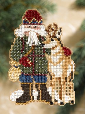 click here to view larger image of Beartooth Santa (2008) (counted cross stitch kit)