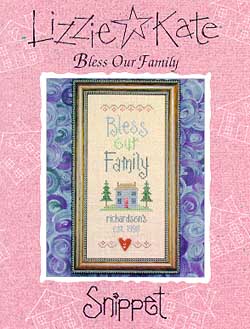 click here to view larger image of Bless Our Family - Snippet (chart)
