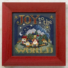 click here to view larger image of Joy To The World (counted cross stitch kit)