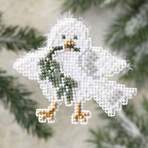 click here to view larger image of Downy Dove (counted cross stitch kit)