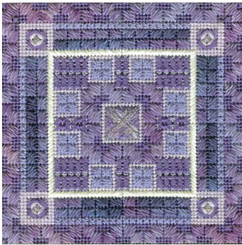 click here to view larger image of Color Delights - Violet (counted canvas chart)