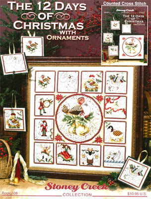 click here to view larger image of 12 Days Of Christmas With Ornaments (chart)