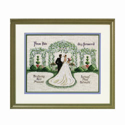 click here to view larger image of From This Day Forward (counted cross stitch kit)
