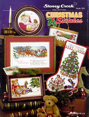 click here to view larger image of Christmas Stitches 2003 Santa Plate (chart)