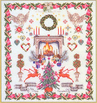 click here to view larger image of Christmas Sampler (counted cross stitch kit)