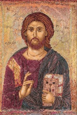click here to view larger image of Christ Pantocrator (counted cross stitch kit)