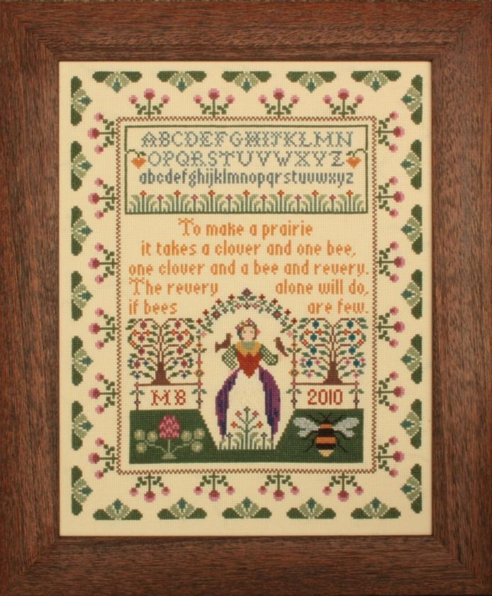 click here to view larger image of Clover and Bee Sampler (chart)
