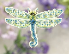 click here to view larger image of Dragonfly  (2011) (counted cross stitch kit)