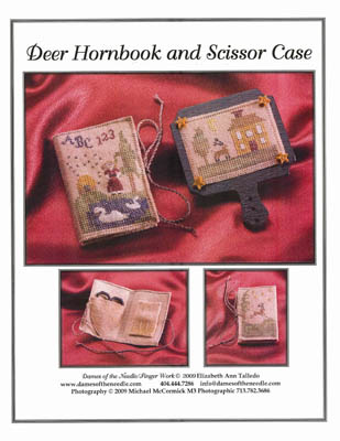 click here to view larger image of Deer Hornbook & Scissor Case (chart)