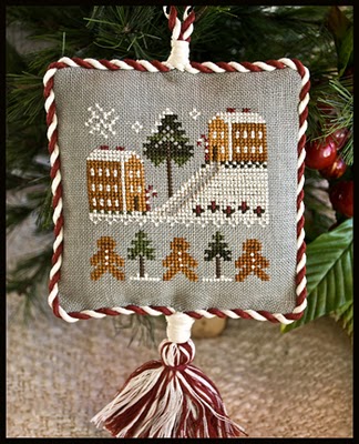 click here to view larger image of 2011 Ornament 4 - Gingerbread Village  (chart)