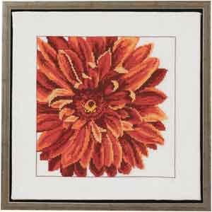 click here to view larger image of Dahlia (counted cross stitch kit)