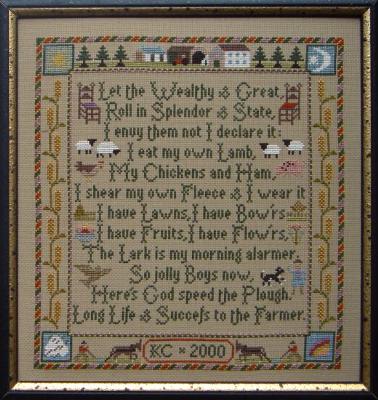 click here to view larger image of Farmer's Prayer (chart)