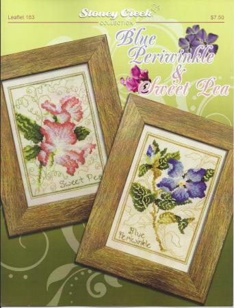 click here to view larger image of Blue Periwinkle and Sweet Pea (chart)