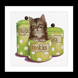 click here to view larger image of Cookie Time (counted cross stitch kit)