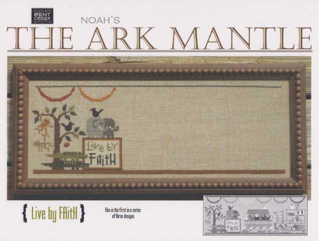 click here to view larger image of Ark Mantle - Live By Faith (counted cross stitch kit)