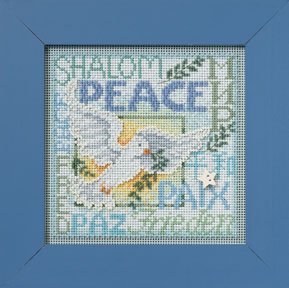 click here to view larger image of World Peace (counted cross stitch kit)