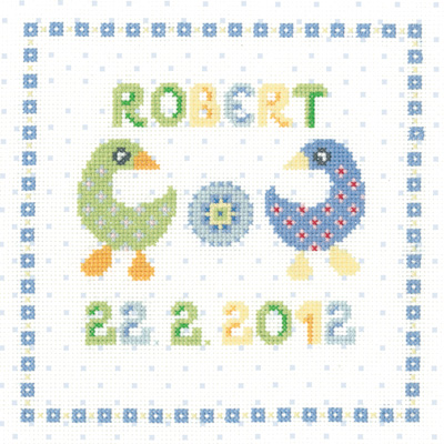 click here to view larger image of Boy Sampler (counted cross stitch kit)