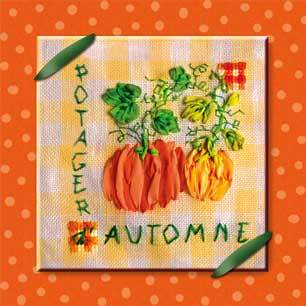 click here to view larger image of Potager d�Automne/Autumn Vegetable Garden (le Jardin d'Emile) (chart (special))