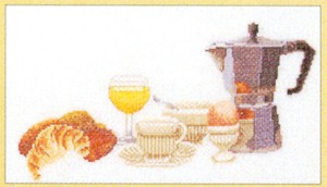 click here to view larger image of Brunch Anyone (counted cross stitch kit)