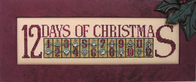 click here to view larger image of 12 Days of Christmas - (Charmed Sampler) (chart)