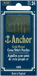 click here to view larger image of Anchor Gold Plated Needles (needles)