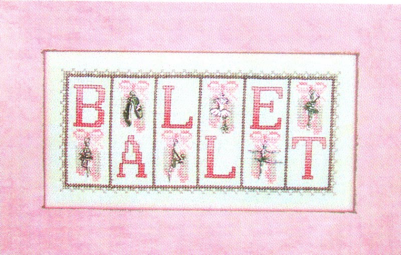 click here to view larger image of Ballet - Mini Blocks (chart)