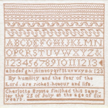 click here to view larger image of Charlotte Bronte Sampler (chart)